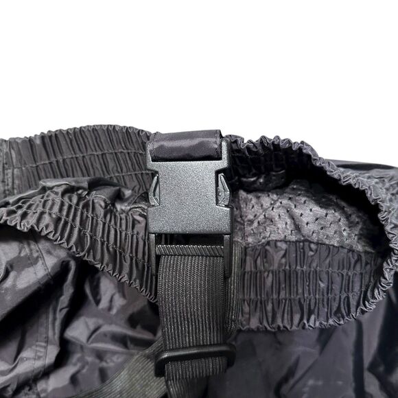 Tourmaster Elite 3.0 Rainsuit Pants Men’s L Black Nylon Reflective Waterproof - Picture 9 of 12